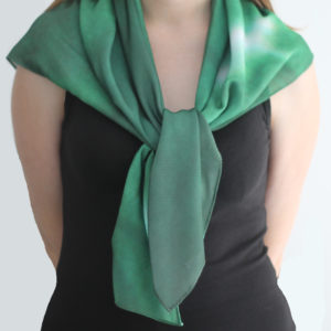 Luminous Jade Scarf